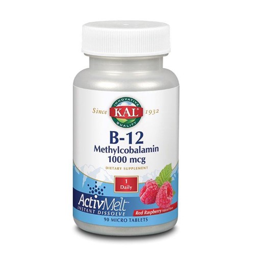 B12 Methylcobalamin - 90 tabletter - Kal