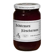 Kirsebærsovs   Økologisk  - 375 gram - Søbogaard