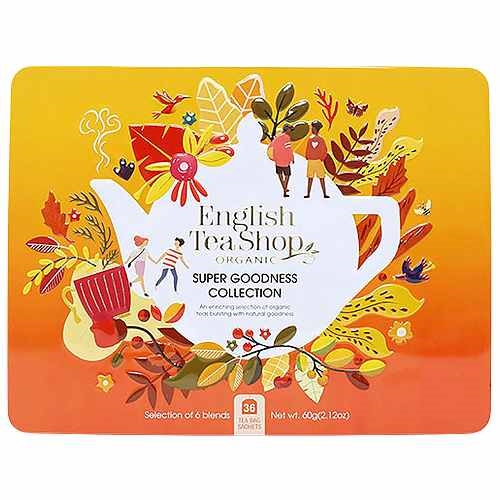 Super Goodness Tea Collection Gaveæske Økologisk - 36 Breve - English Tea Shop