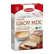 Brødmix grov glutenfri - 500 gram - Semper 
