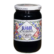 Blåbærmarmelade sødet med æble Økologisk  - 390 gram - Søbogaard