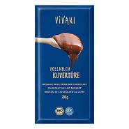 Kouverture Økologisk lys  overtrækschokolade - 200 gram - Vivani