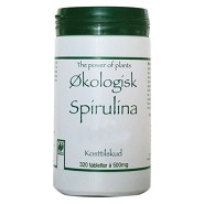 Spirulina Økologisk- 320 tab - The power of plants