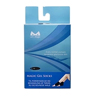 Magic Gel Socks hælstrømper - 1 pk - Magic Gel