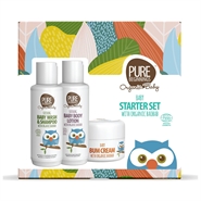 Pure Beginnings Baby Gavesæt - 3 produkter - Pure Beginnings