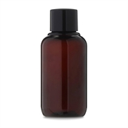 Brun plastflaske med låg - 100 ml - Epic Oils