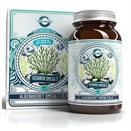 Raw Organics Vegansk Omega-3 - 60 kapsler - Raw Organics