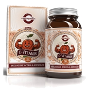 Naturligt C-vitamin - 60 kapsler - Raw Organics