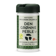 Chlorella Økologisk - 360 tabletter - Chlorella - Den Grønne Perle