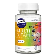 Multivitamin Børn Frugtsmag - 150 tabletter - Livol