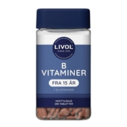 Livol B-Vitamin - 280 tabletter - Livol