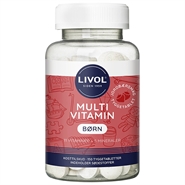 Multivitamin Børn Jordbær - 150 stk - Livol
