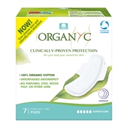 Organyc Super Flow Bind med vinger - Organyc