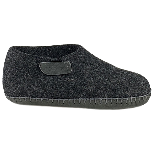 Høj slippers med velcrolukning Koksgrå - str. 41 - Clemente