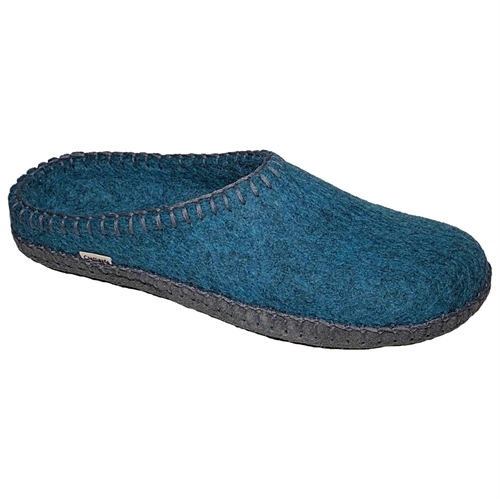 Lav slippers Meleret petrol - str. 39 - Clemente