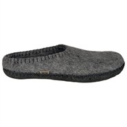 Lav slippers Mellemgrå - str. 36 - Clemente