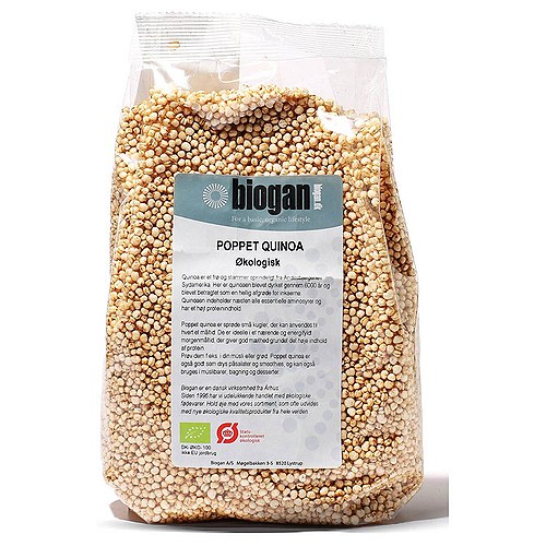 Quinoa puffet Økologisk - 150 gram - Biogan