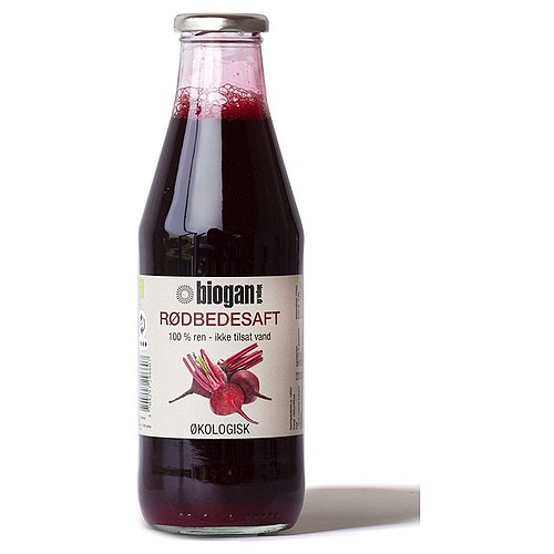 Rødbedesaft Økologisk - 720 ml - Biogan