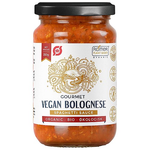 Vegansk Bolognese Sauce Økologisk - 350 gram - Rømer
