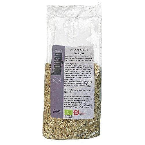 Rugflager Østrig Økologisk- 500 gr - Biogan - DISCOUNT PRIS