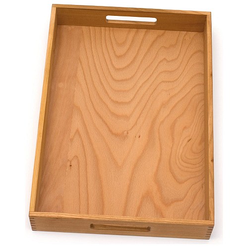 Serveringsbakke 45x33 cm kirsebærtræ - 1 styk - Biogan