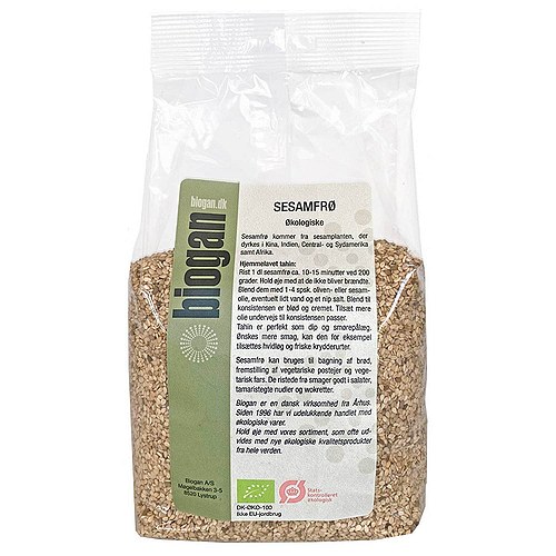 Sesamfrø Økologisk - 500 gr - Biogan 