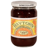 Havtornmarmelade med hele bær Økologisk - 400 gram - Søbogaard