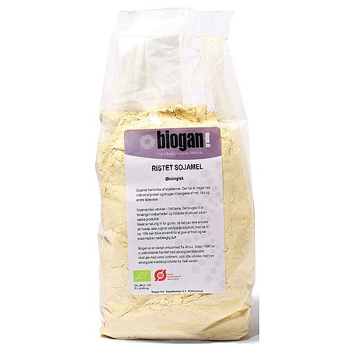 Sojamel ristet Østrig Økologisk  - 500 gram - Biogan