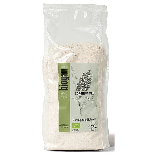 Sorghum mel Italien Økologisk glutenfri - 1 kg - Biogan