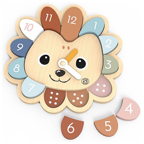 Hedgehog Clock Game Pindsvine-ur i Træ 1-5 år - 1 stk - Speedy Monkey