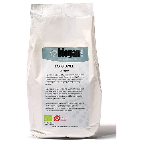 Tapioka Mel Økologisk  - 500 gram - Biogan