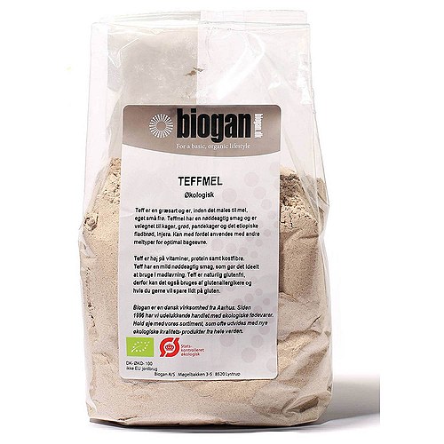 Teffmel Holland Økologisk - 500 gram - Biogan
