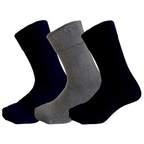 Diabetic & Comfort sock, Bambus Grå - str. 35-38 - Kilde