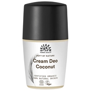 Cream deo roll on Coconut Økologisk - 50 ml - Urtekram