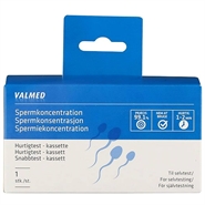 Sædkvalitetstest spermkoncentration - 1 stk - Valmed