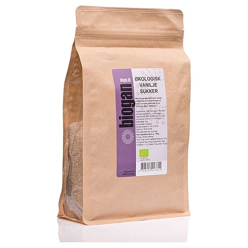 Vaniljesukker Økologisk - 1 kg - Biogan