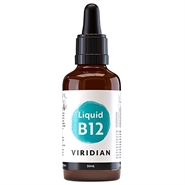 B12 vitamin flydende - 50 ml - Viridian Nutrition
