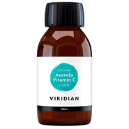 Acerola C Vitamin flydende Økologisk  - 100 ml - Viridian Nutrition