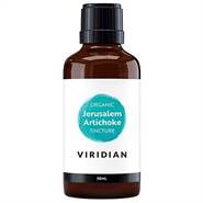 Jerusalem Artichoke (jordskok) tinktur Økologisk - 50 ml - Viridian Nutrition