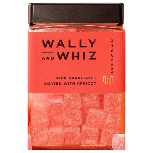 Vingummi Grapefrugt med abrikos - 240 g - Wally and Whiz